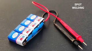 Making Spot Welding Machine Using Battery