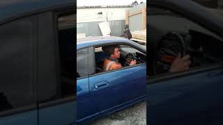 Nissan skyline 34. Crush test.