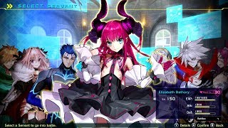 Fate/EXTELLA Link: Elizabeth Bathory - Max Level Build