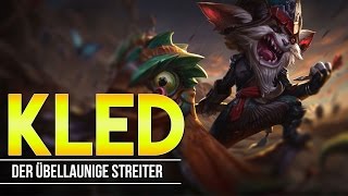 Kled New Champion Spotlight revealed LoL , The Cantankerous Cavalier