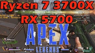 Ryzen 7 3700X & RX 5700: Apex Legends Season 2 On High Settings Gameplay FPS Test