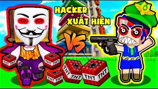 PHONG CẬN TỨC ĐIÊN KHI HACKER MẶT NGU XUẤT HIỆN VÀ TIẾP TỤC PHÁ HỦY LÀNG HERO TEAM MINI WORLD