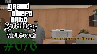 GTA San Andreas Walkthrough #076 - Fahrschule (Gold) - Back to School