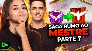 A SAGA ACABOU! FINALMENTE MESTRE NO FREE FIRE!!