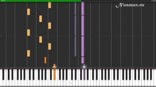 Iron & Wine - Flightless Bird (OST Twilight) Piano Tutorial (Synthesia + Sheets + MIDI)