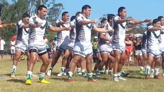 Nz kiwis vs Qld Maori's Haka. U.der 17's