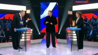 Жириновский разбушевался - Дебаты 2011 с Соловьевым