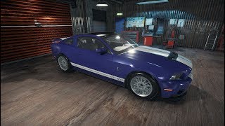 2013 Ford Mustang Shelby GT500 - Junkyard Restoration Timelapse - Car Mechanic Simulator 2018 CMS18