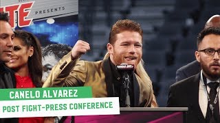 Canelo Alvarez Post-Fight Press Conference || Canelo vs. GGG 2