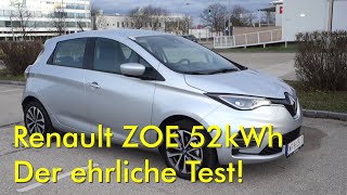 Renault ZOE 52kWh – der ehrliche Test!