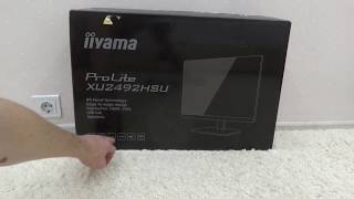 ОНЛАЙН ТРЕЙД.РУ — Монитор Iiyama XU2492HSU-B1 23.8" Black