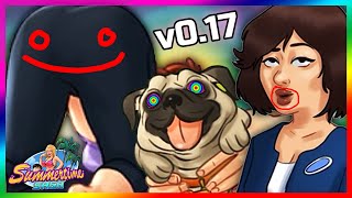 Summertime Saga[v0.17]☚#11☛Встретили принцессу с кекс губками и спасли собачку ;)