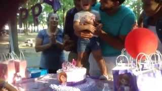 Birthday Girl! Happy 2nd Birthday!! Oops....... Birthday Girl Crying!