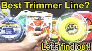 Best Trimmer Line? Let's Find Out! Round 2: Stihl, Husqvarna, Echo, Oregon, Skakespeare, Maxpower