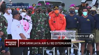 KNKT Terima Flight Data Recorder Pesawat Sriwijaya Air SJ 182