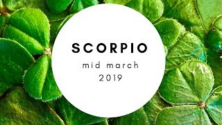 Divine Timing that you'll love SCORPIO Mid March 2019