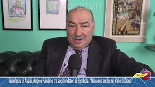 Manifesto di Assisi, Angelo Paladino tra soci fondatori di Symbola: “Missione nel Vallo di Diano