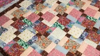 Тройка, семерка, туз? Нет, ДЕВЯТКА! DIY. Шьем легко и быстро лоскутное покрывало.