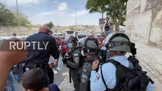 East Jerusalem: Arrests made as Israeli forces deny Palestinians entry to al-Yusufiya cemetery