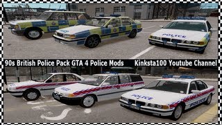 Gta IV 90s British Police Pack Released