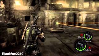 Resident Evil 5 - Chapter 4-2 - Worship Area (Caves) 2/2 - Walkthrough Part 18