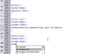 Build Your Own CSS Website Css Code Lesson 7 Cont