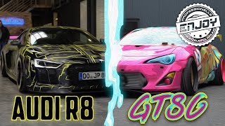 JP´s Audi R8 & Toyota GT86 Special | Enjoy Fahrzeugfolierung