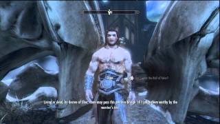 Skyrim : How to beat Tsun the easy way