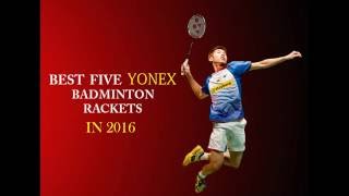 Best Five Yonex Voltric Series Badminton Rackets For Intermediate Players