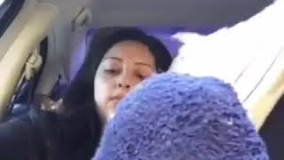 Converse and sock removal in the car