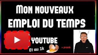MON EMPLOI DU TEMPS