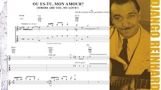 Ou es tu mon amour ?