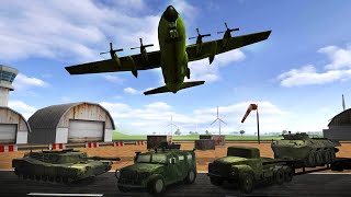 Army plane cargo simulator 3D