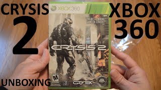 Unboxing Crysis 2 for XBox 360