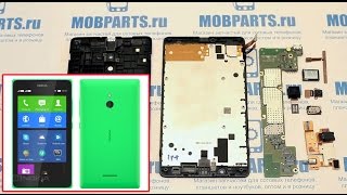 NOKIA XL КАК РАЗОБРАТЬ, РЕМОНТ И СБОРКА
