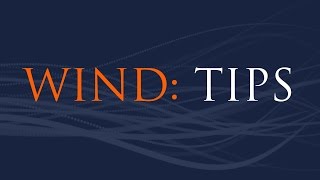 Wind Tips