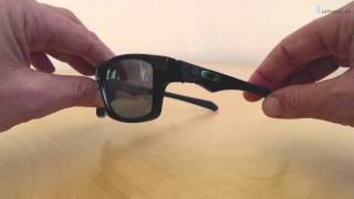Oakley Jupiter Squared - Polished Black - Emerald Iridium