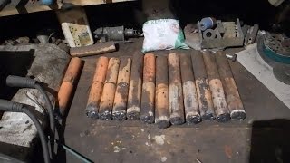 Массивные петли для стальных ворот,делаем своими руками