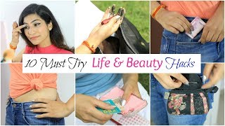 10 MUST Try LIFE & BEAUTY Hacks - College & School Girls | Anaysa