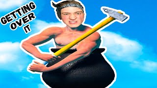ЭЭЭЭ! А ЧЁ ТАК СЛОЖНО ТА?! Впервые ИГРАЮ в Getting over it!