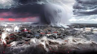 Top 43 minutes of natural disasters caught on camera. Most hurricane in history. Europe part 1