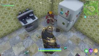 Thanos Teaming in Fortnite!!