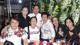 Vũ Linh , Thoại Mỹ , Phượng Hằng , Linh Tâm cùng đông đảo NS đến chia buồn đêm cuối NSƯT Chiêu Hùng