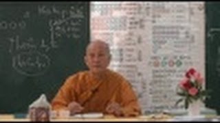 Sở hữu Vô tham do Sư Cô Thích Nữ Tâm Tâm giảng ngày 25 /08/ 2013 tại chùa Giác lâm Quận Tân Bình