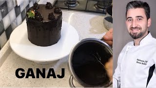 GANAJ TARİFİ VE PÜF NOKTALARI - GANAJ İLE PASTA SIVAMA TEKNİĞİ - CHOCOLATE GANACHE