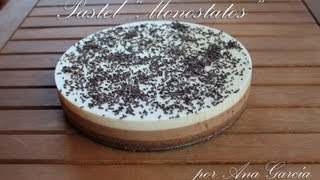 PASTEL TRES CHOCOLATES "MONOSTATOS"  -  THREE CHOCOLATE PUDING