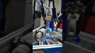 My Home Built Delta Printer with Duet 3d WIFI Initial power up test