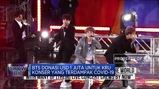BTS Donasikan USD 1 Juta untuk Kru Konser yang Terdampak Corona
