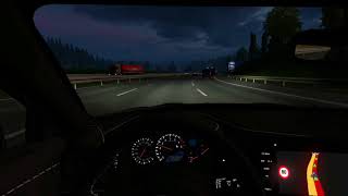 ETS 2 Nissan GTR R35 (boosted car engine)