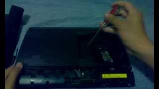 desmontar ps3 super slim  parte 1 en español